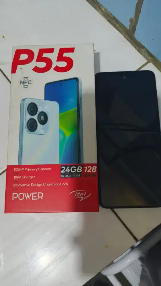 Itel P55 NFC kondisi mulus