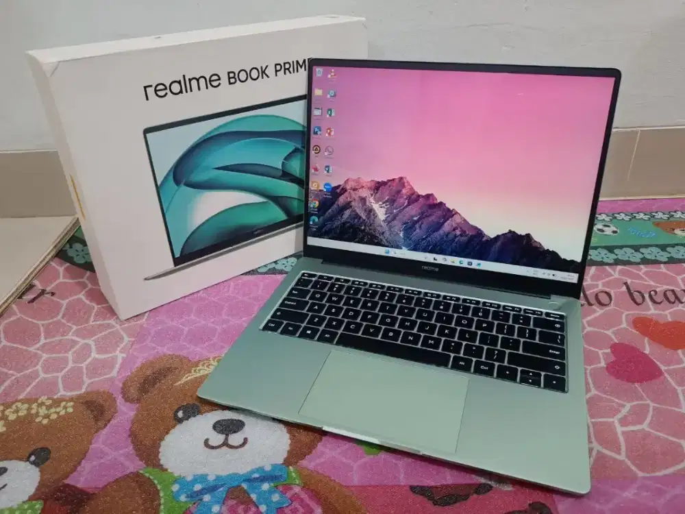 Laptop Realme Book Prime Fulset Like New