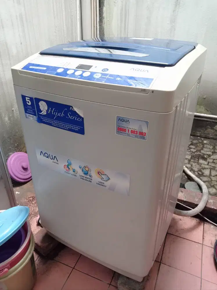 Mesin cuci Aqua 9 kg AQW-99XTF-H Kondisi sangat bagus