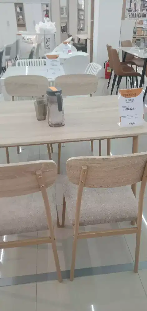 SPENCER DINING SET SCANDIA PARADISE WALK SERPONG