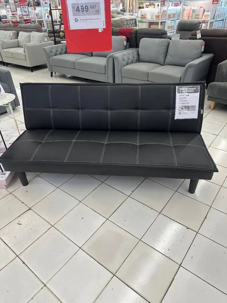 SOFABED GOTHAM BLACK