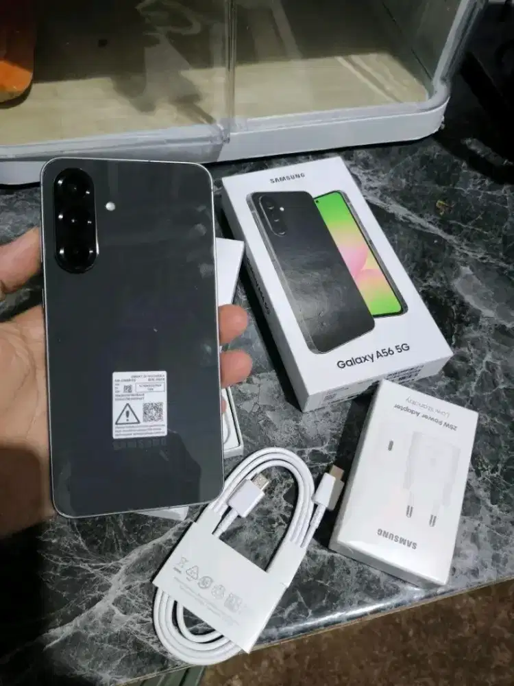 Samsung A56 ram 12/256 fulset mulus pakean 2bulan
