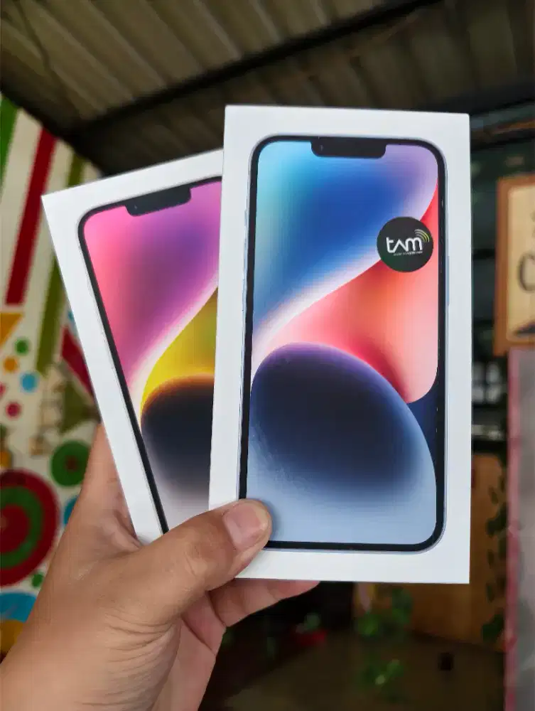 IPHONE 14 128 BARU GARANSI RESMI IBOX
