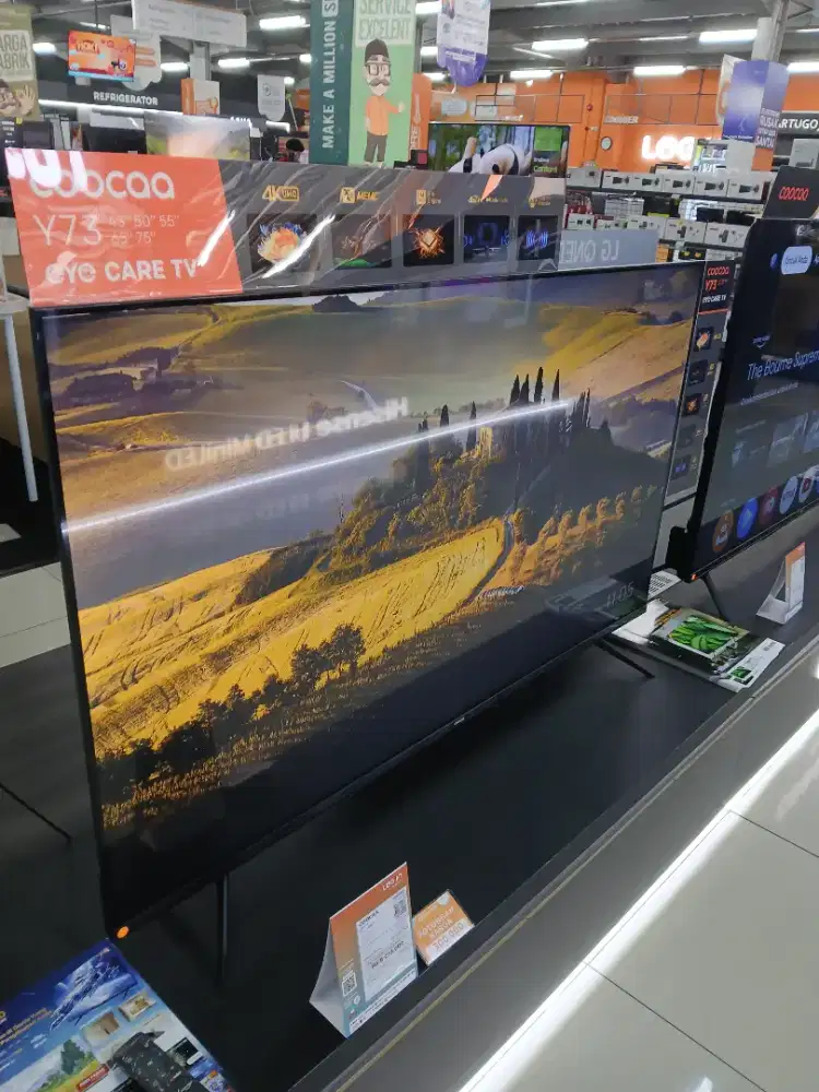 KREDIT TV TCL LED 4K 55 INCH