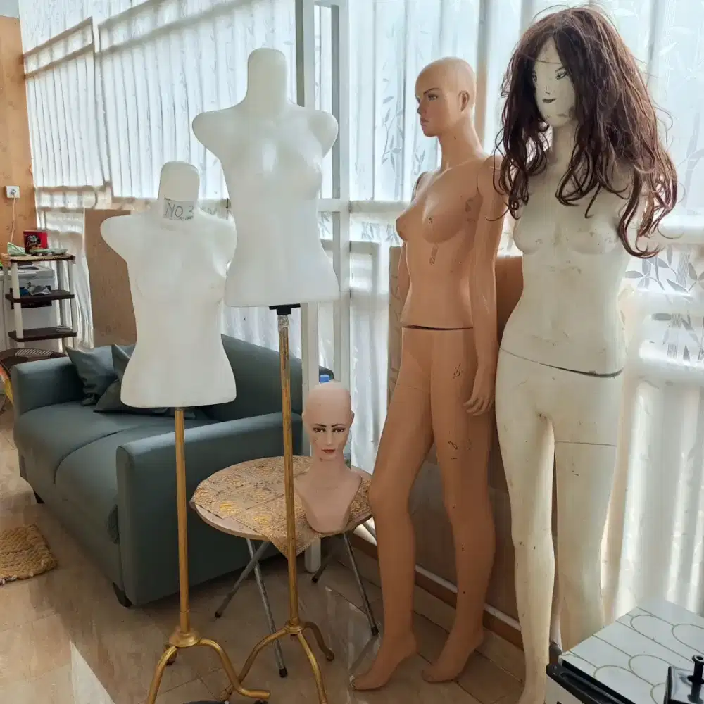 Jual borongan patung manekin bonus patung kepala