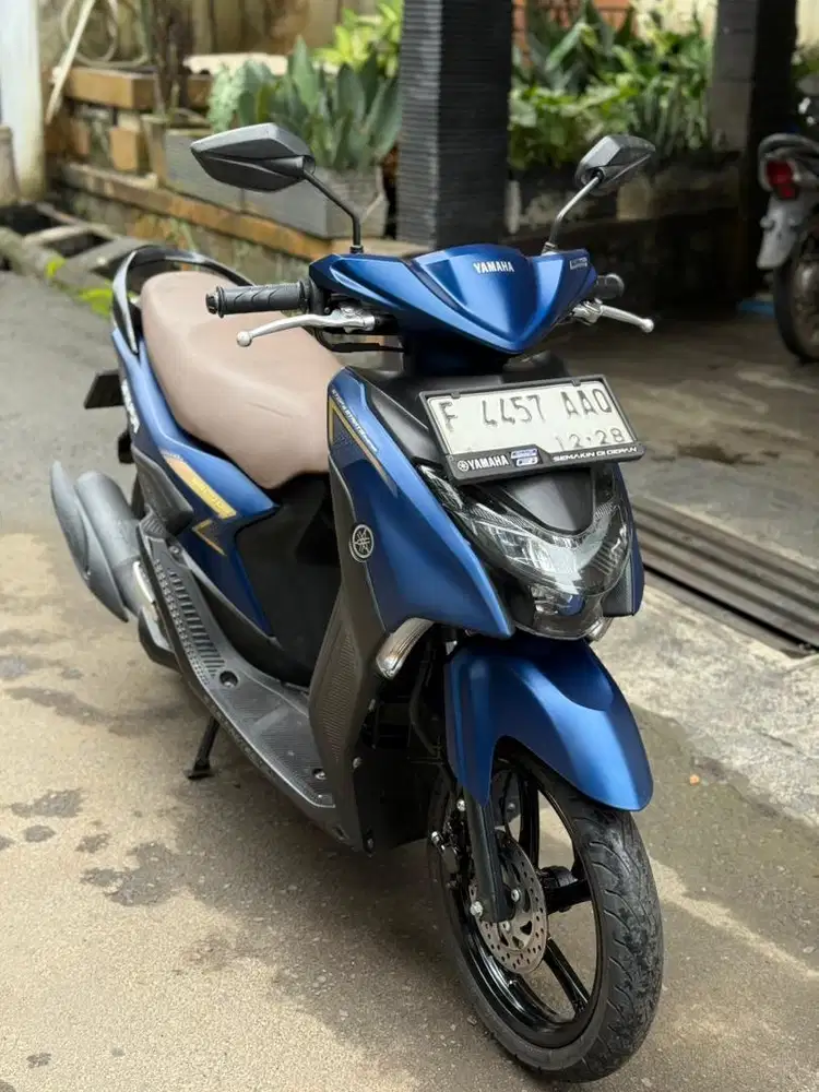 Yamaha Gear 125 Idling Stop Thn 2023 Blue Matte Mulus