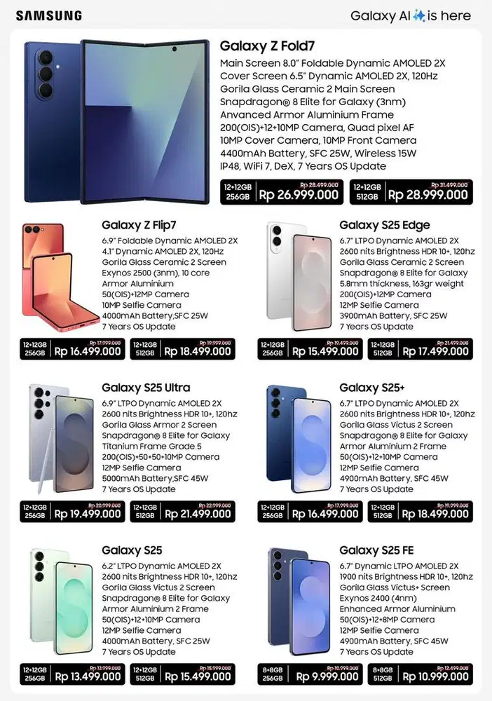 SAMSUNG S SERIES TERMURAH SURABAYA