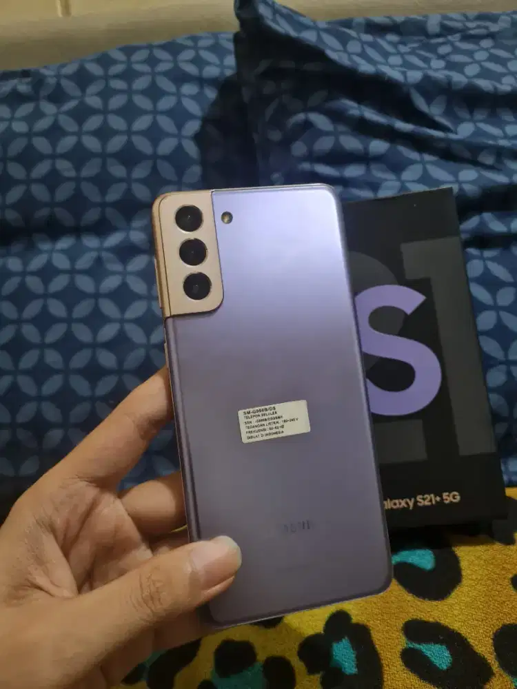 Samsung Galaxy S21+ 5g 8/256GB Fullset Ori Normal Sein Indonesia