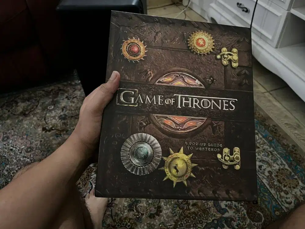 Game of Thrones A Pop Up Guide To Westeros Buku