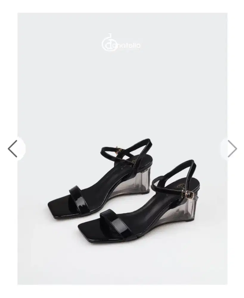 Sepatu Sendal Hak Tinggi Donatello size 37