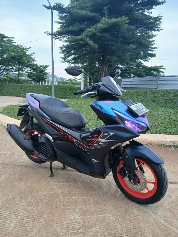 Yamaha Aerox new 155 Cyber city thun 2023 full orsinil pajak hidup