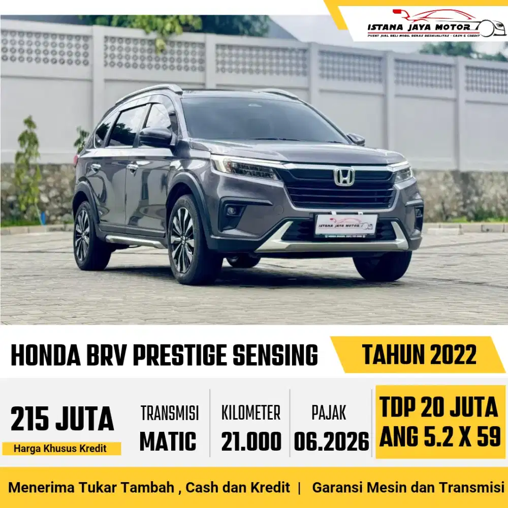 HONDA BRV 1.5 PRESTIGE SENSING 2022