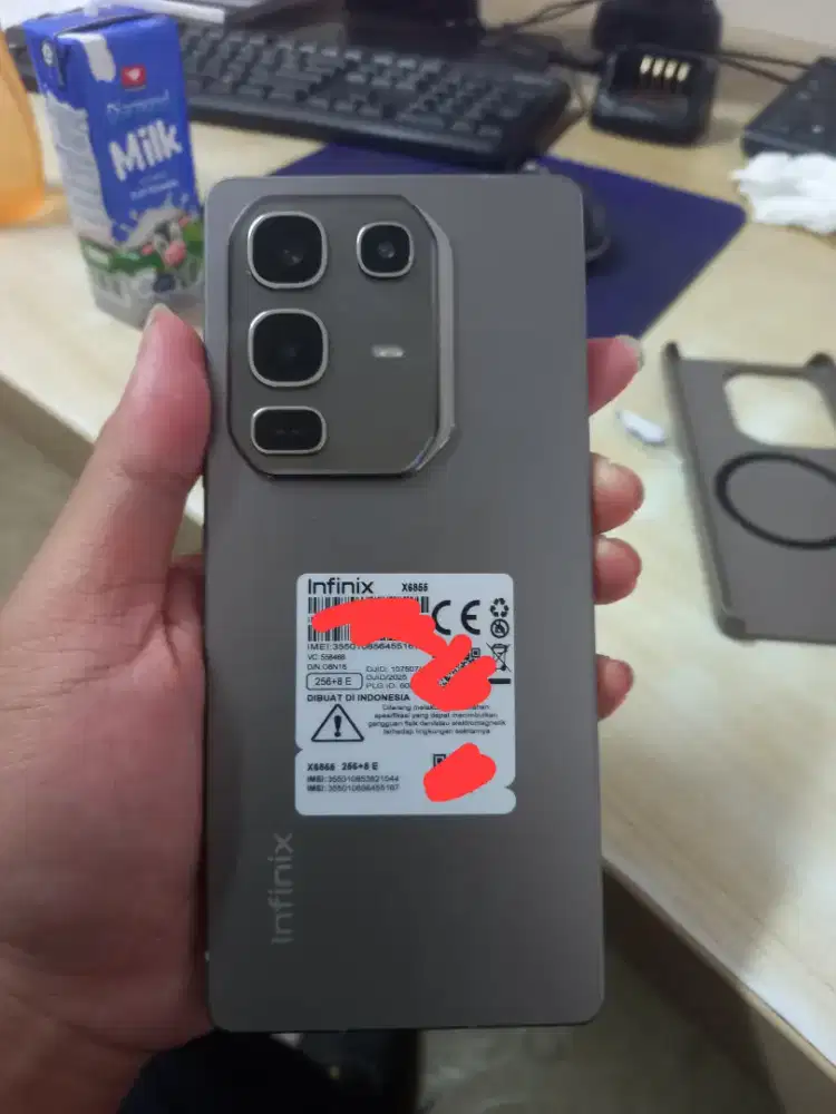 Dijual Infinix Note 50 Pro fullset mulus no minus