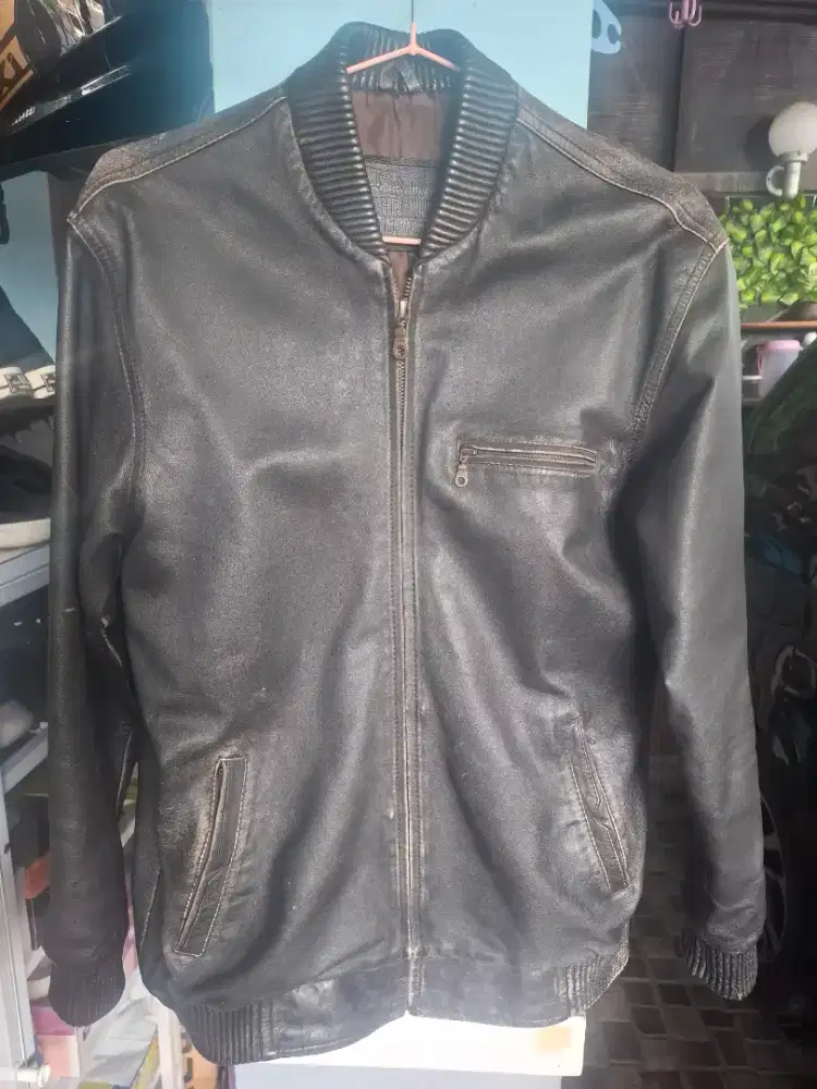 Jaket Kulit domba asli garut masih layak pakai