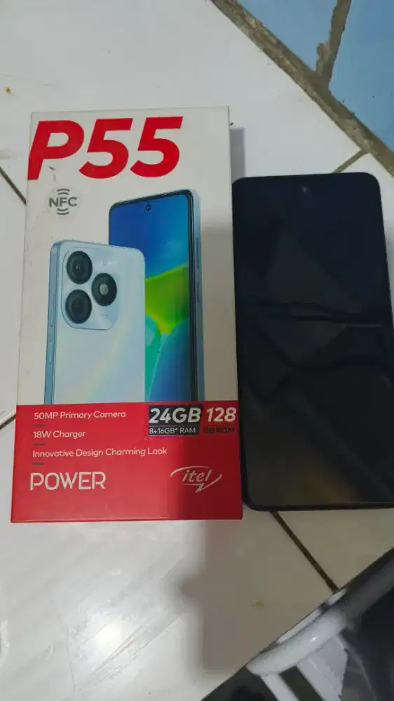 Hp itel P55 NFC Mulus fullset