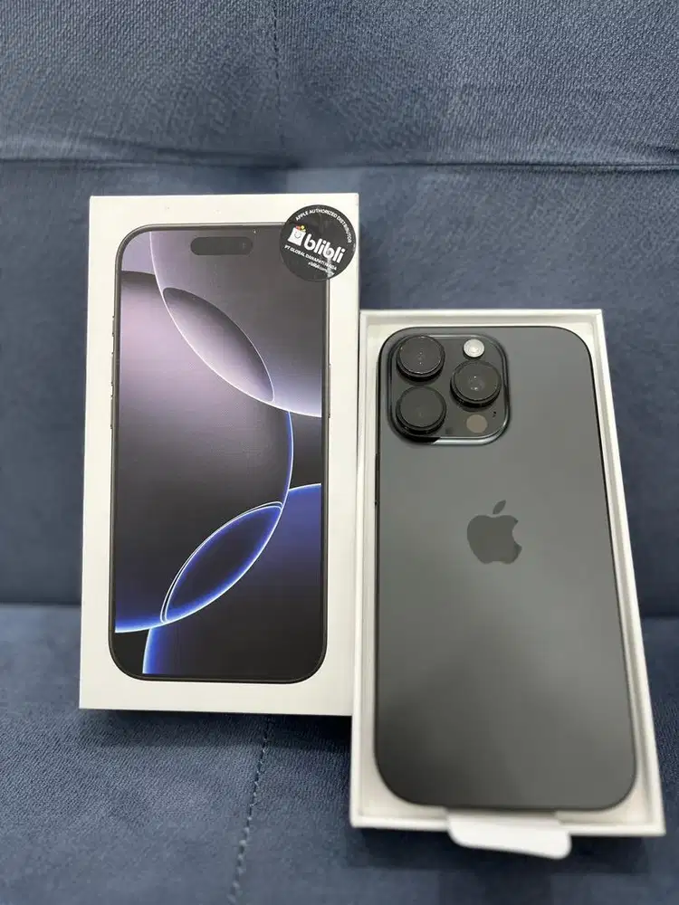 Iphone 16 Pro 128gb Ex ibox Cash/Credit Bisa