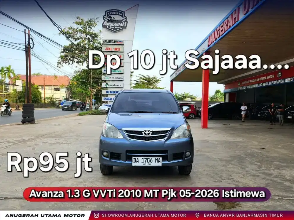 Dp10jt Avanza 1.3 G VVTi 2010 MT istimewa