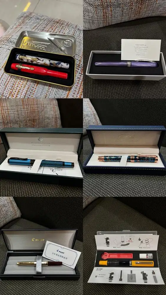 Jual fountain pen berbagai merk