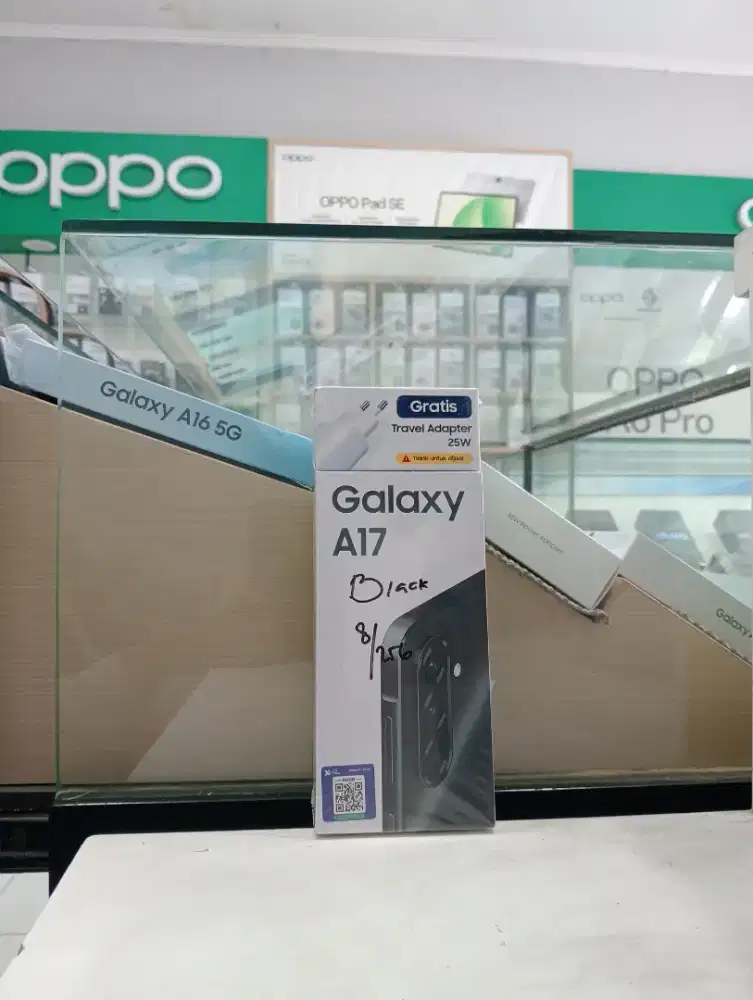 SAMSUNG A17 8/256 NEW MURAH QR GADGET