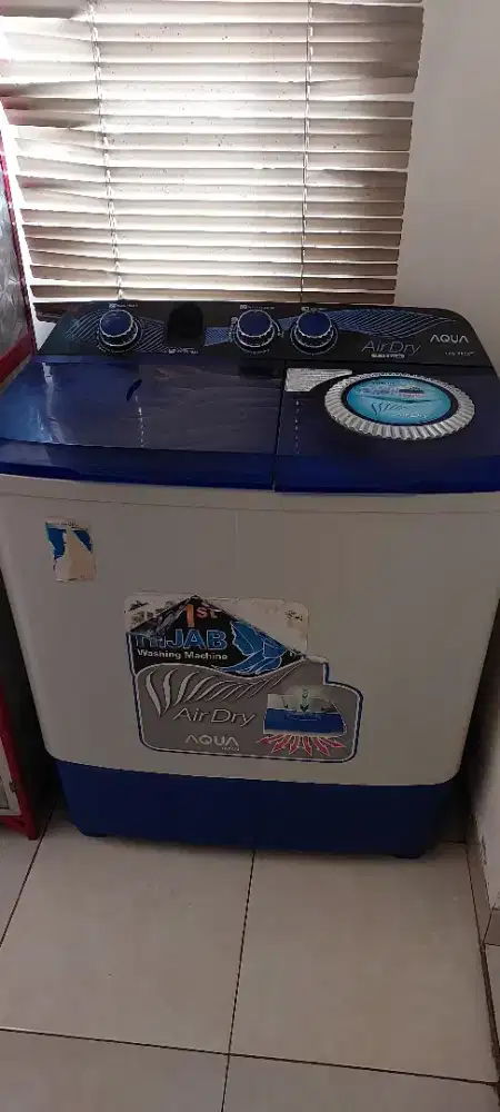 Jual cepat mesin cuci 2 tabung