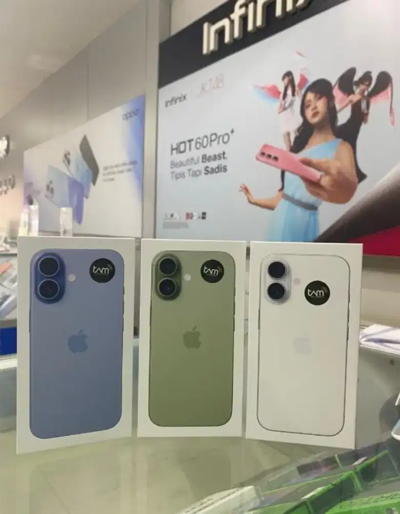 Kredit iphone 16 128 garansi ibox