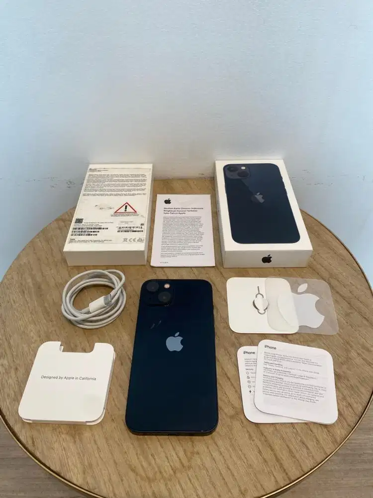 Second iBox iPhone 13 128GB Midnight Fullset Anti Blokir