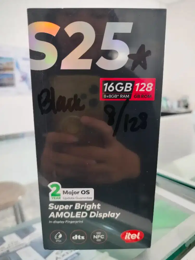 Itel S25 8/128 New Segel Box Garansi Resmi Promo Bandung