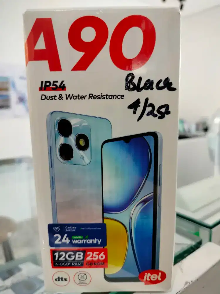 Itel A90 4/256 New Segel Box Garansi Resmi Promo Bandung