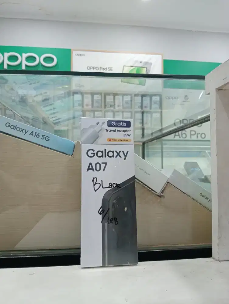 SAMSUNG A07 6/128 NEW MURAH QR GADGET