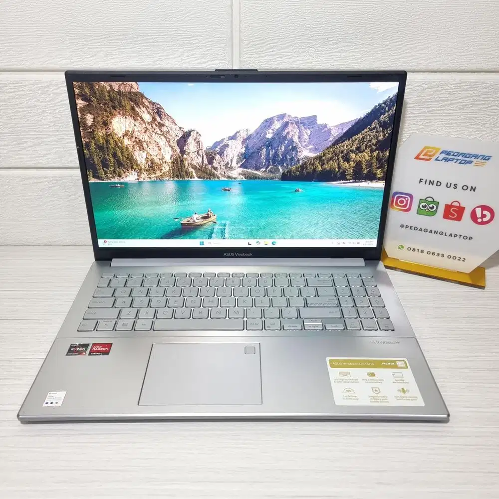 ASUS VIVOBOOK GO 15 OLED E1504FA AMD RYZEN 3-7320U 8GB/512GB OLED