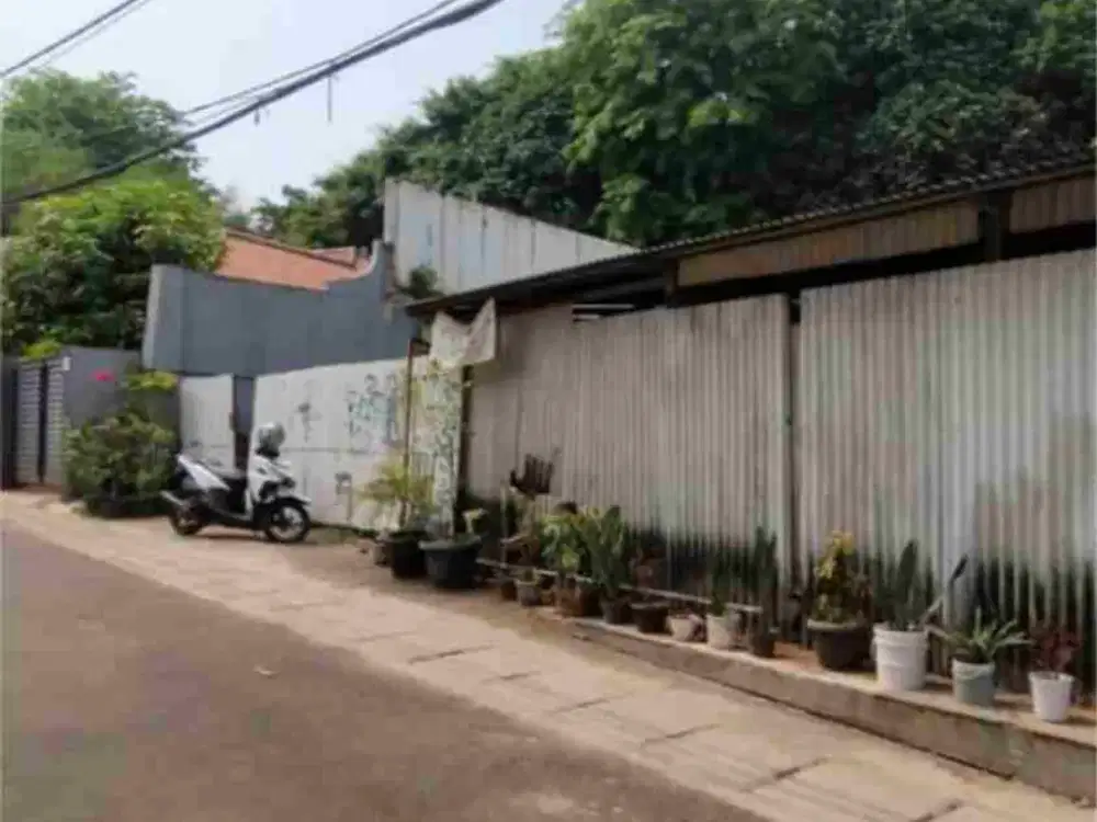 Tanah 536m strategis cocok utk usaha zona komersial di kalibata jakarta selatan