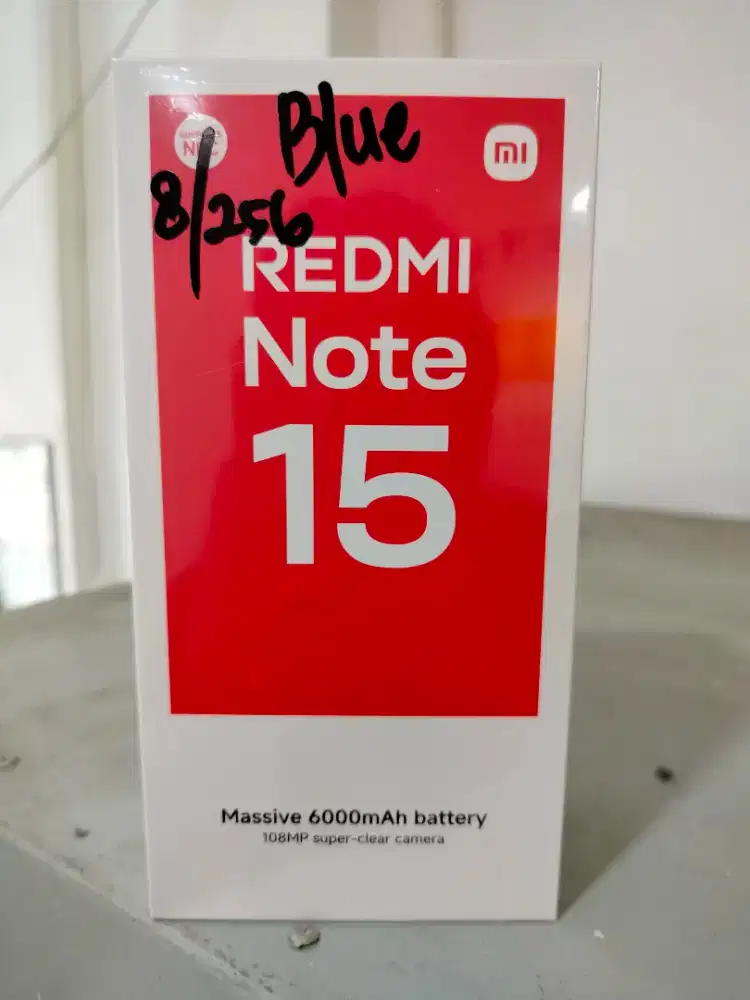 Xiaomi Redmi Note 15 8/256 New Segel Box Garansi Resmi Promo Bandung