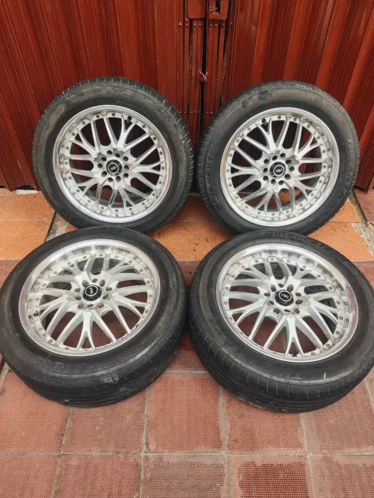 VELG FUZION EVO R17 + BAN BRIDGESTONE TURANZA
