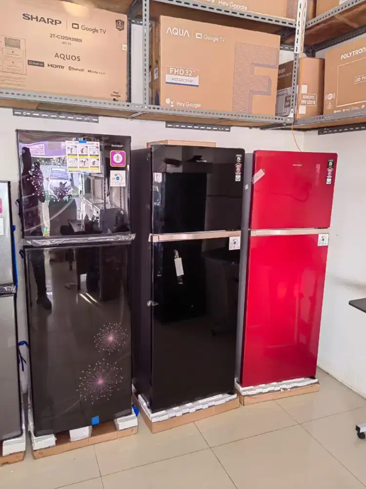 KULKAS POLYTRON 2 PINTU