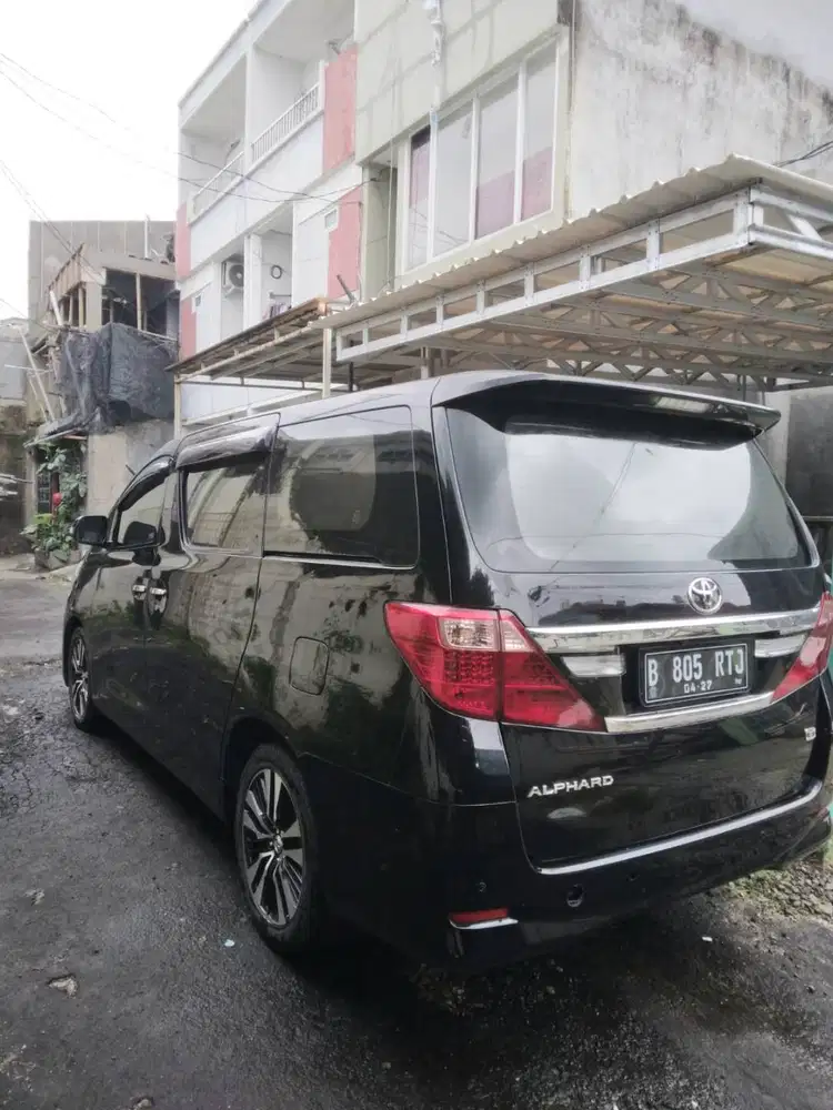 Alphard 2013 pajak Hidup Unit terawat