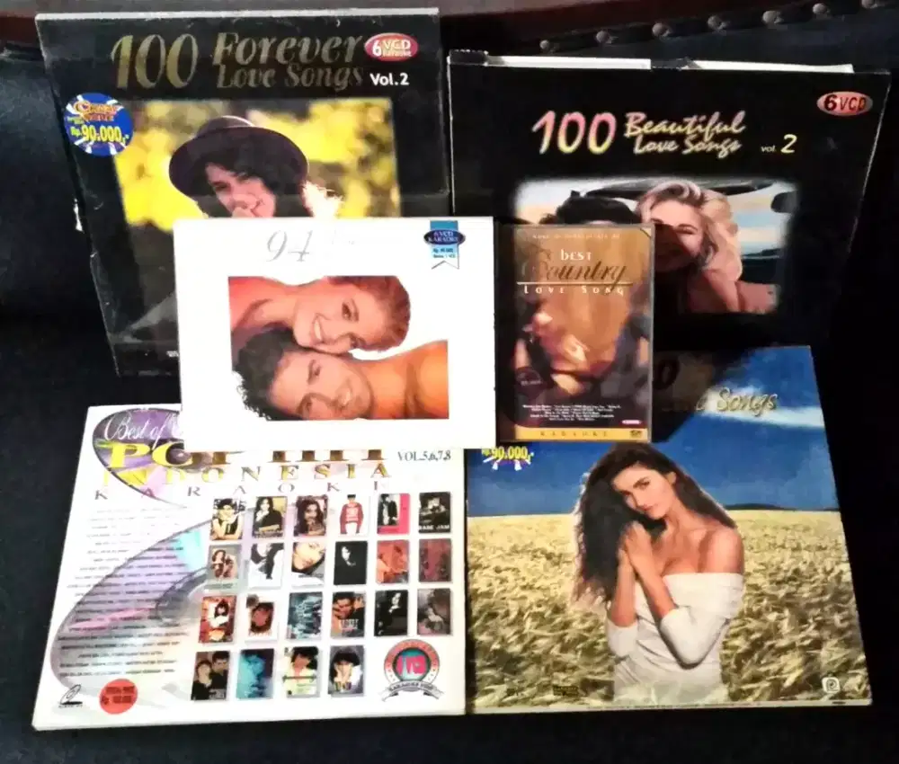 Vcd & Dvd Karaoke Love Song (New Old Stock)