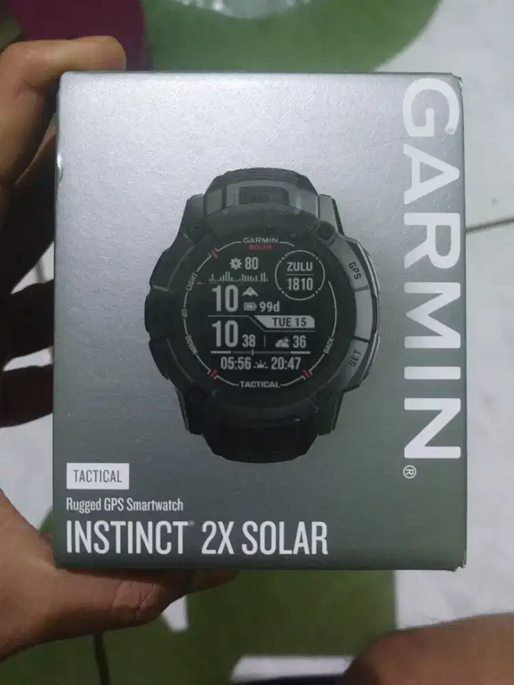 Garmin Instinc 2X Solar Tactical