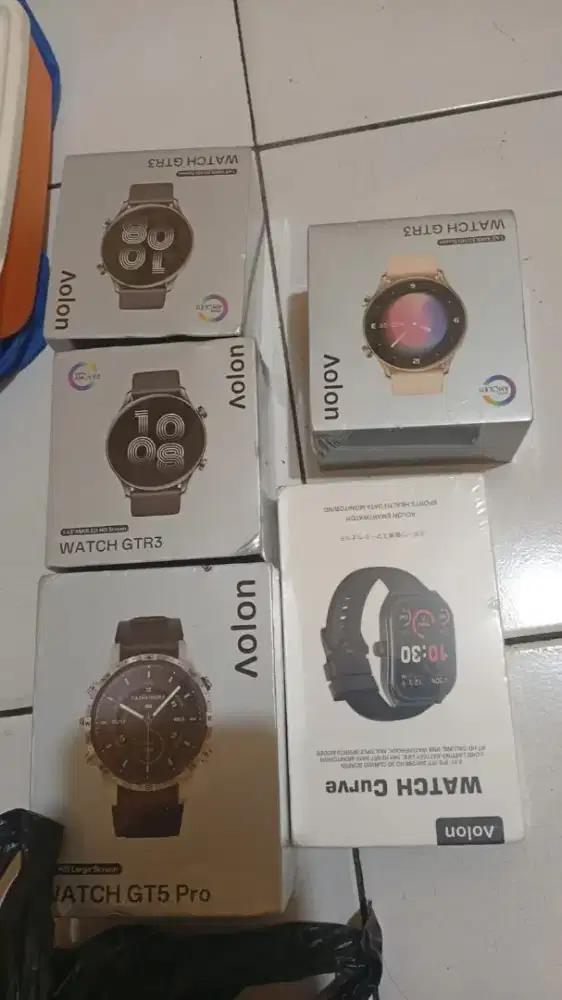 Baru smartwatch aolon segel