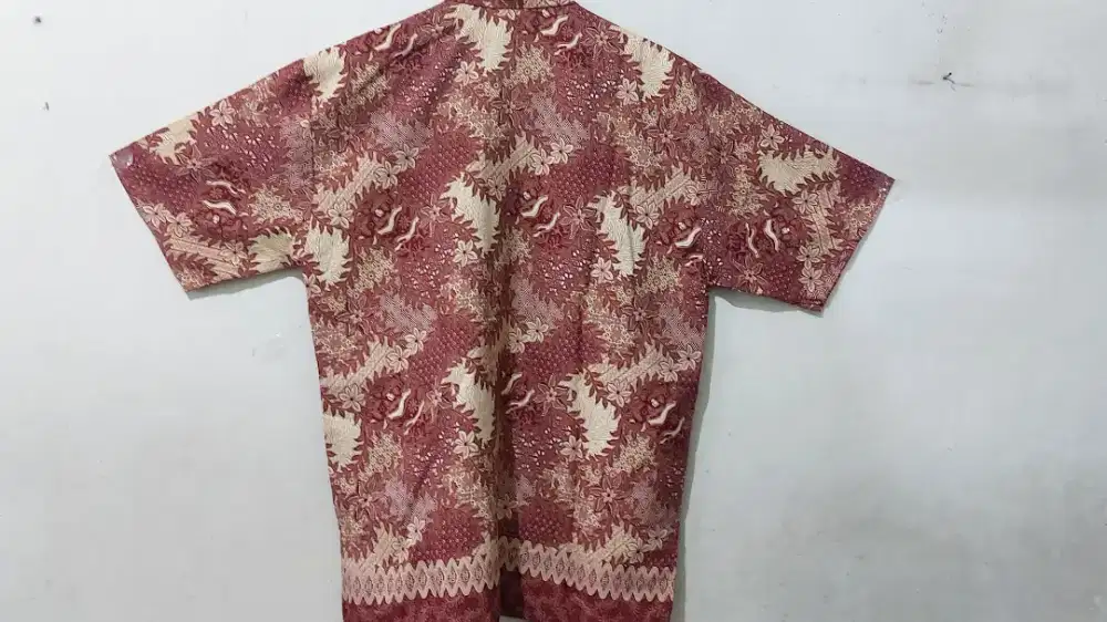 Dijual batik preloved pria ukuran L