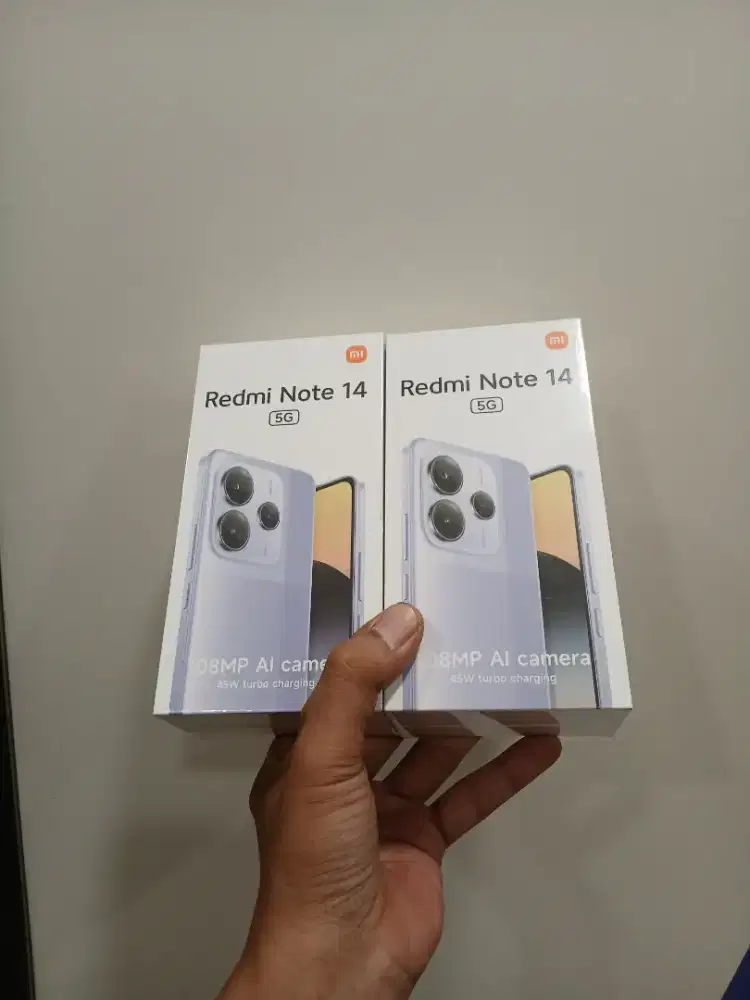 Berminat silahkan WA Xiaomi Redmi Note 14 5G 8+8/256 Garansi 15bln