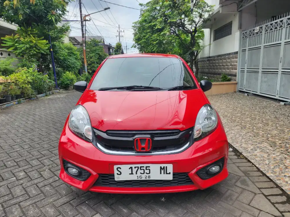 Honda Brio E 2016 Manual Merah