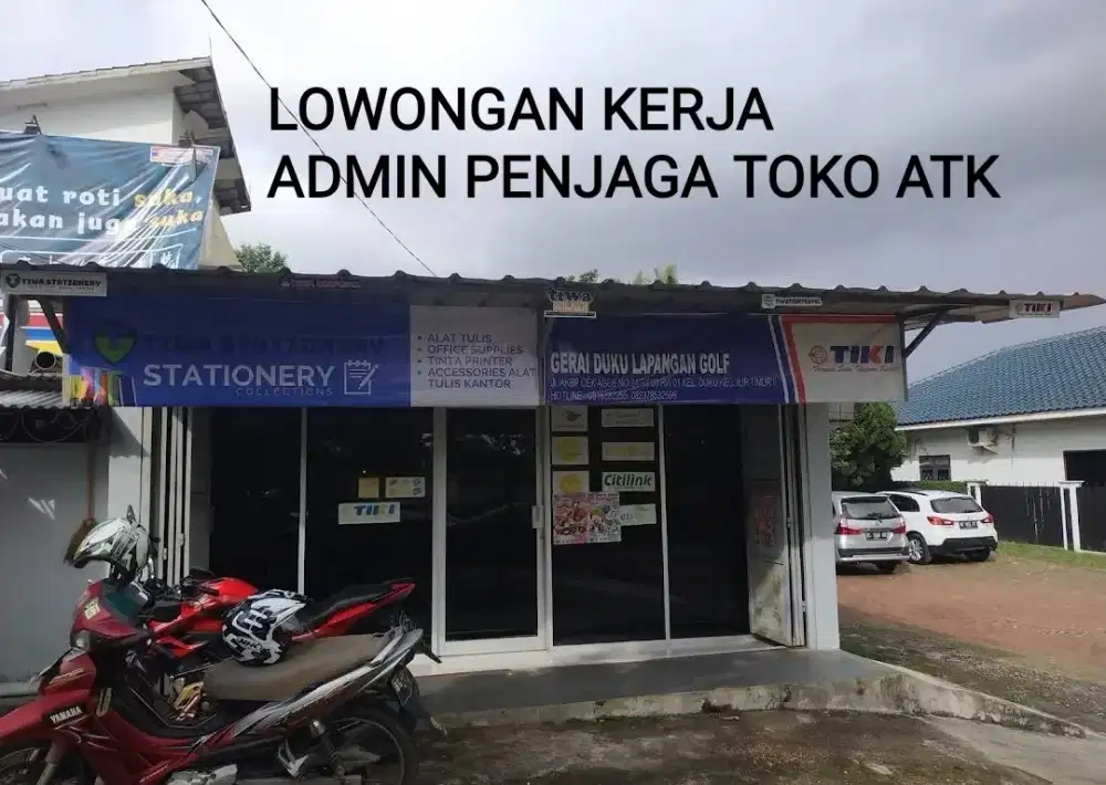 Admin kantor Tiki & Toko ATK