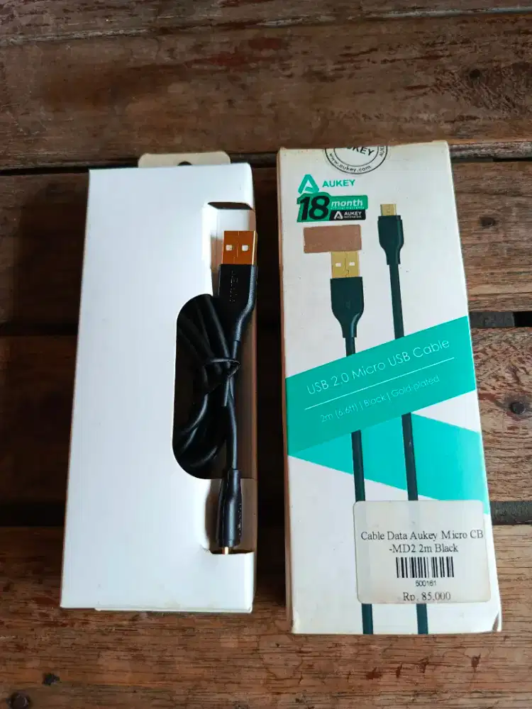 Micro usb AUKEY gold plated 2 meter