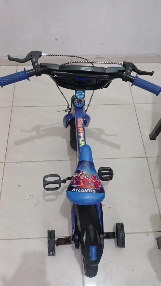 Sepeda anak “Atlantis” stang depan ada musik dan lampu