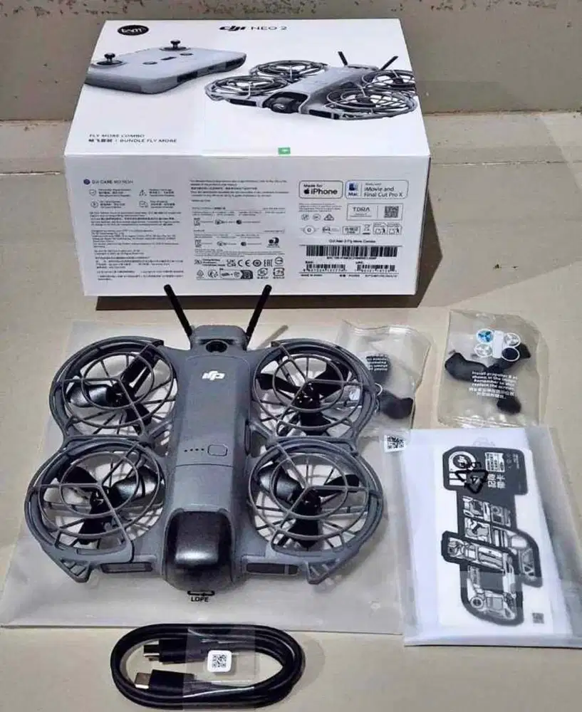 DJI NEO 2 Basic 1batre + Transceiver BARU BELUM AKTIVASI