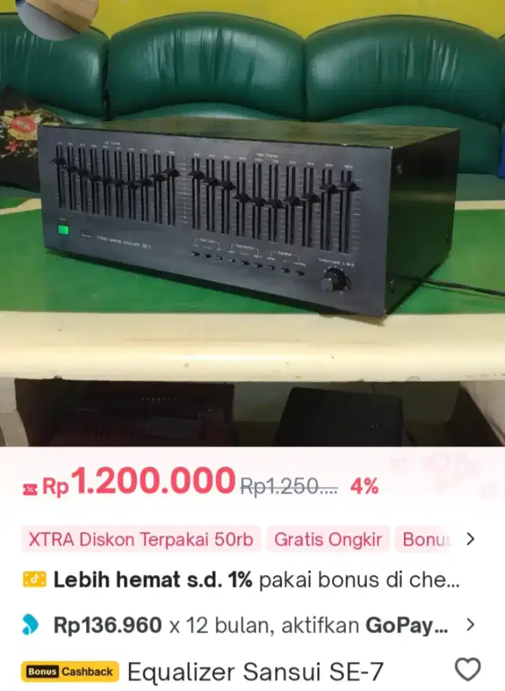 Equalizer SANSUI SE-7