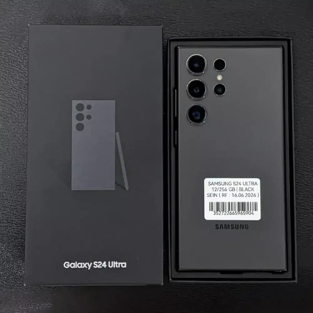 Samsumg Galaxy S24 ultra 12/256 garansi masih on