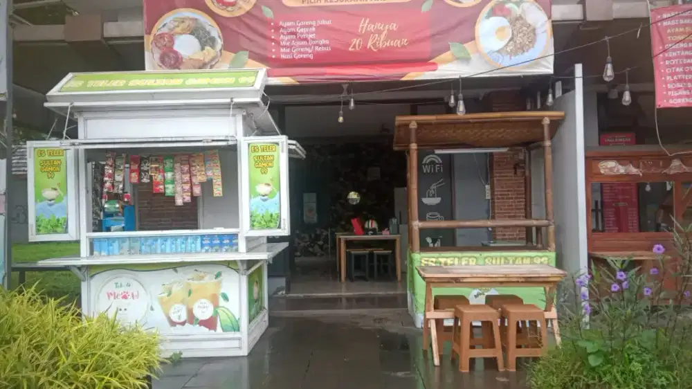 Booth dan saung