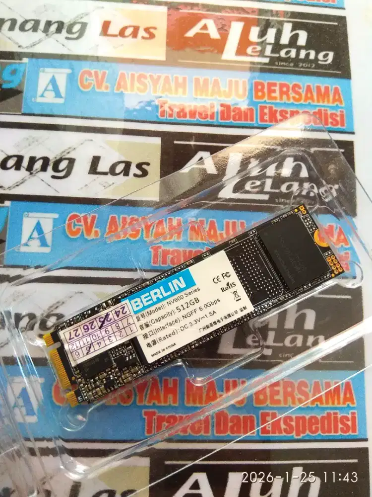 SSD M2 NVME 512 GB BErlin NV600 SSD M 2 two NVME laptop Komputer murah