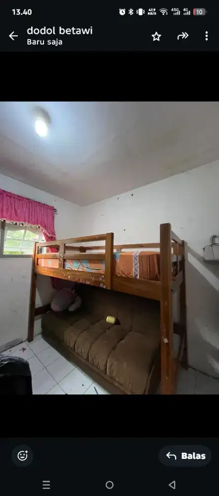 Tempat tidur Ranjang tinggkat